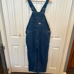 Round House Denim Overalls Size 42x30